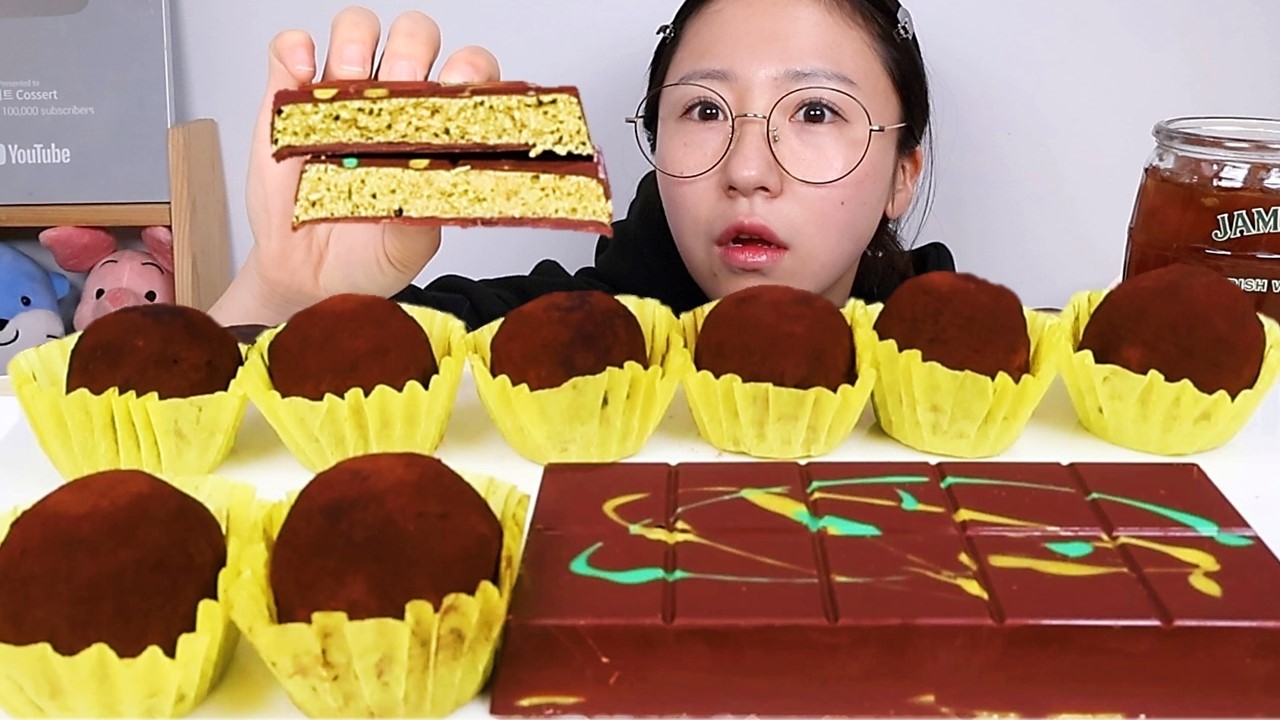 아직도 빠져있는 두쫀쿠 두바이 초콜릿 디저트 먹방 Dessert Mukbang