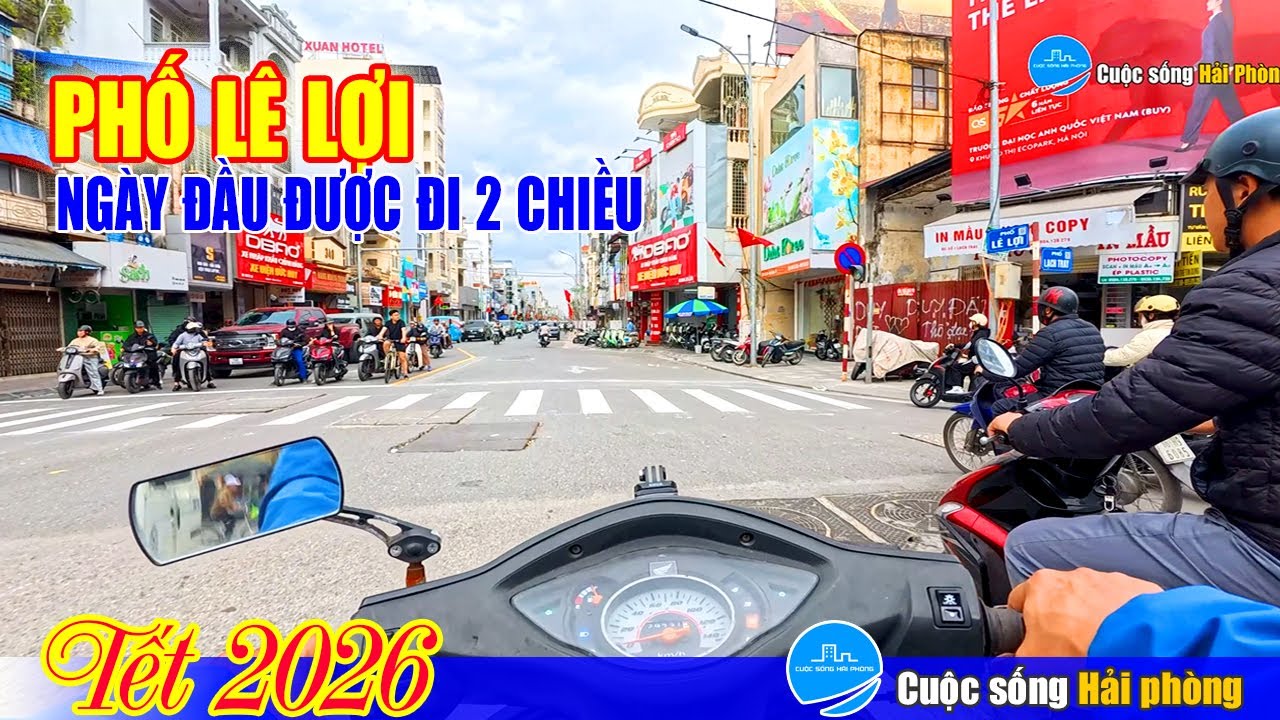 Ngày trở lại 2 chiều đầu tiên sau 30 năm của phố Lê Lợi