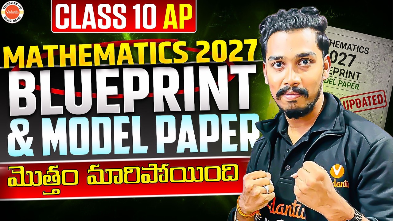AP Class 10 Mathematics 2027 | Blueprint & Model Paper | Everything Has Changed 🚨| Rupesh Sir