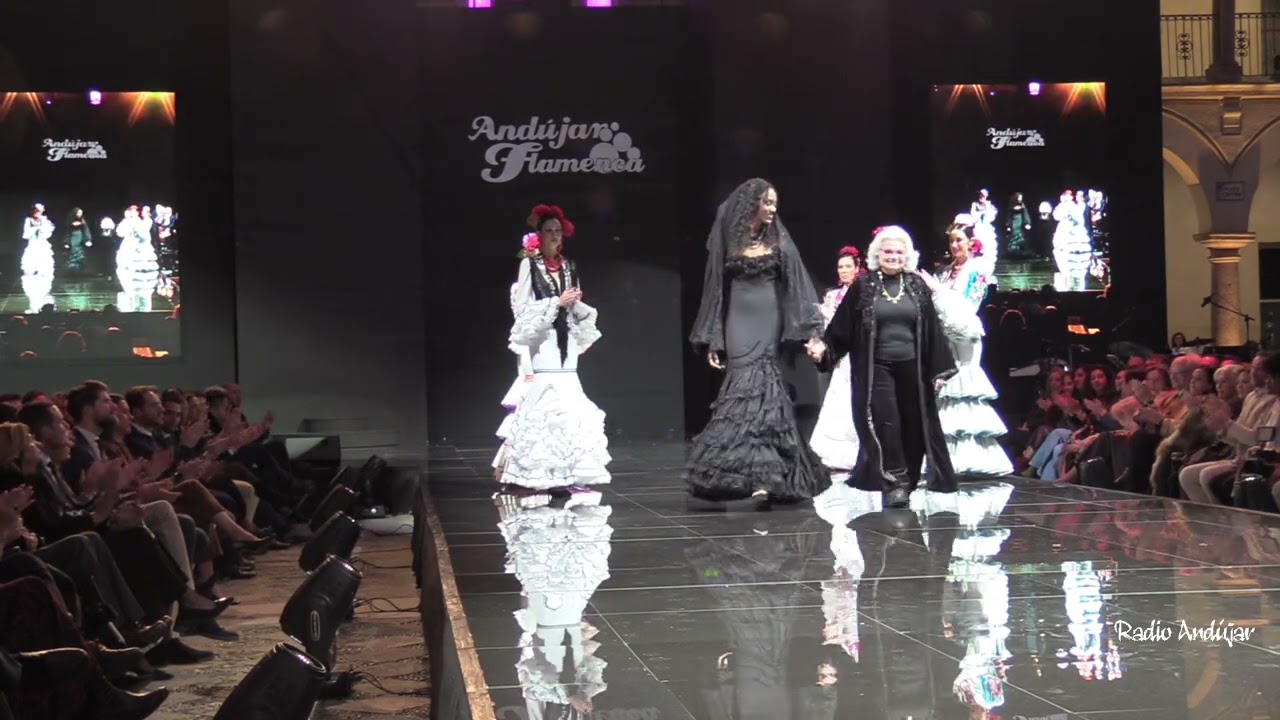 PILAR VERA, VOLANTE DE ORO DE ANDÚJAR FLAMENCA