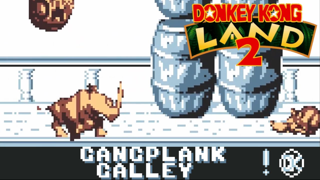 Donkey Kong Land 2 Gangplank Galley ! DK