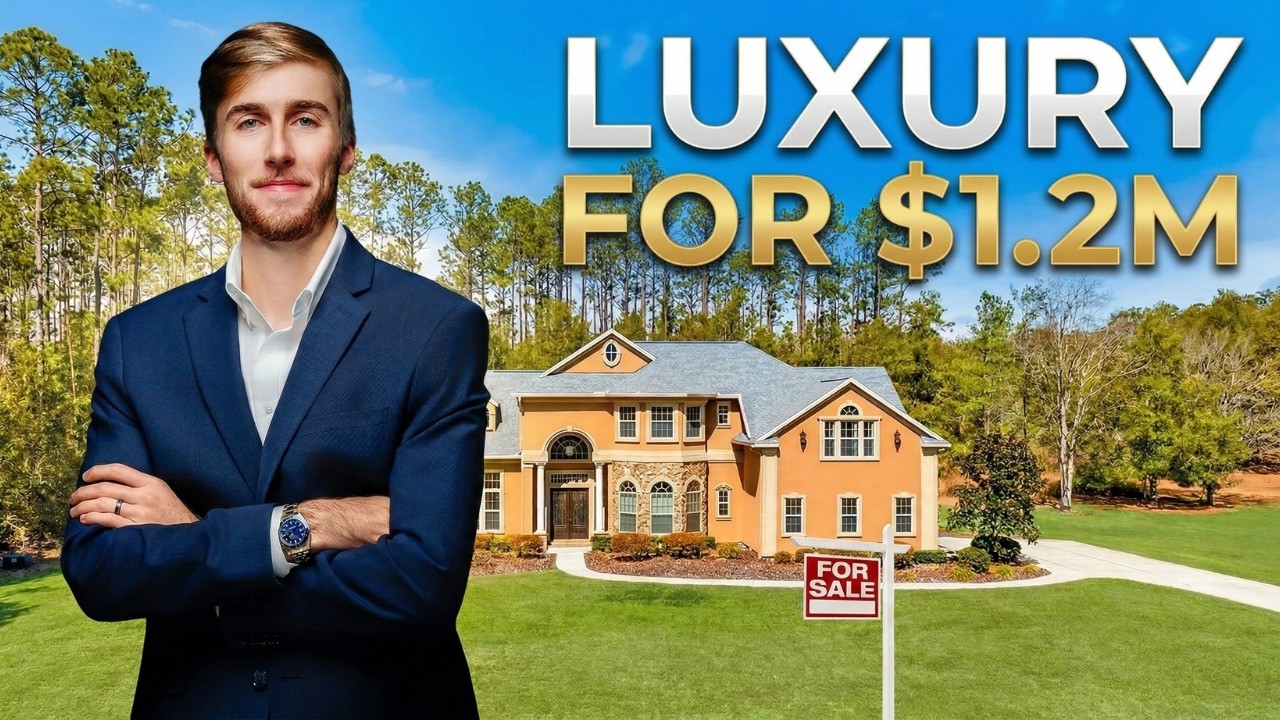 You Won’t Believe This 5 Acre Estate in Alachua Florida | $1.2M Home Tour