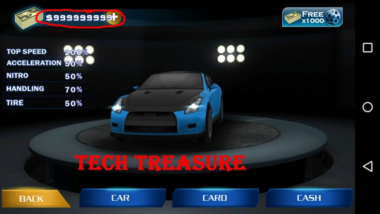 How to get unlimited coins in fast racing 3D