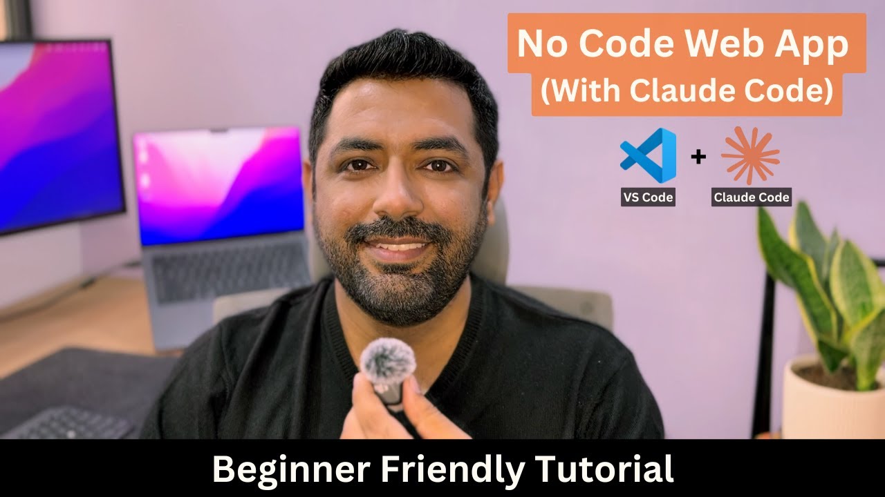 NO CODE Simple Setup - VS Code + Claude Code