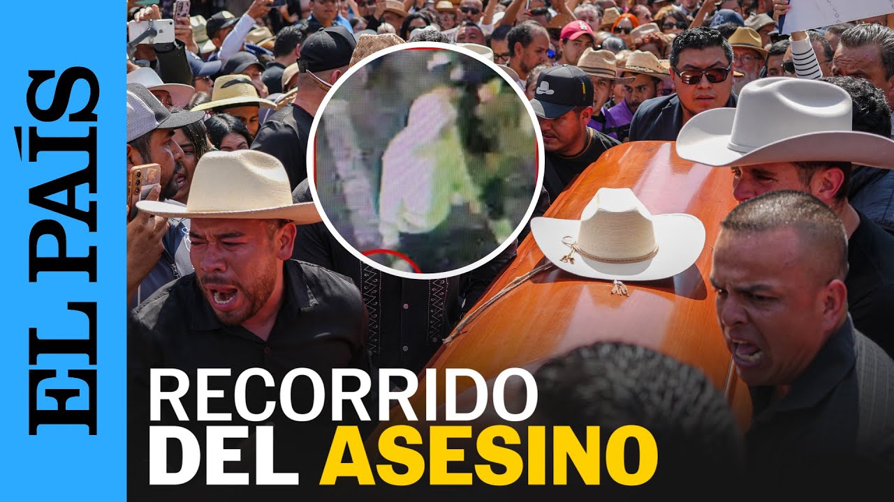 CARLOS MANZO: Revelan video del recorrido del asesino del ALCALDE DE URUAPAN | EL PAÍS