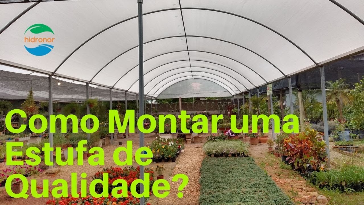 Estufa para Cultivo de Hortaliças e Flores