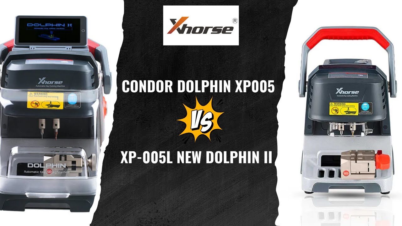 Compare the Xhorse Condor Dolphin XP005 and the Xhorse XP-005L New Dolphin II