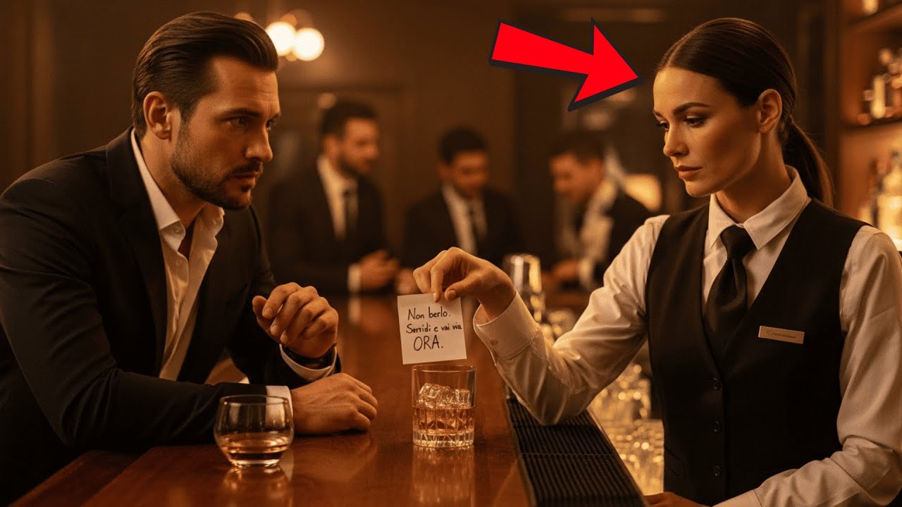 Barista Dà Al Milionario Un Biglietto: "Non Berlo. Sorridi E Vai Via Ora" — Lui Le Afferra Il Polso