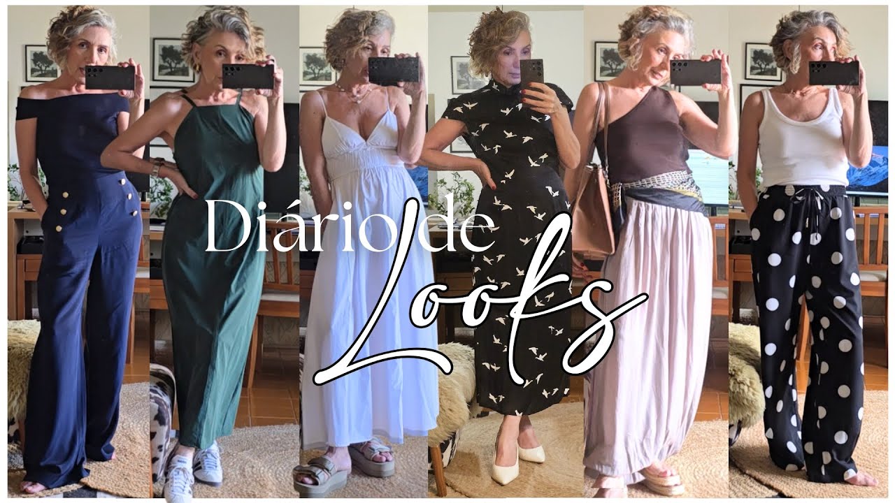 Diário de Looks da Semana | Estilo real para mulheres 50+ ✨ Verinha Bernardino