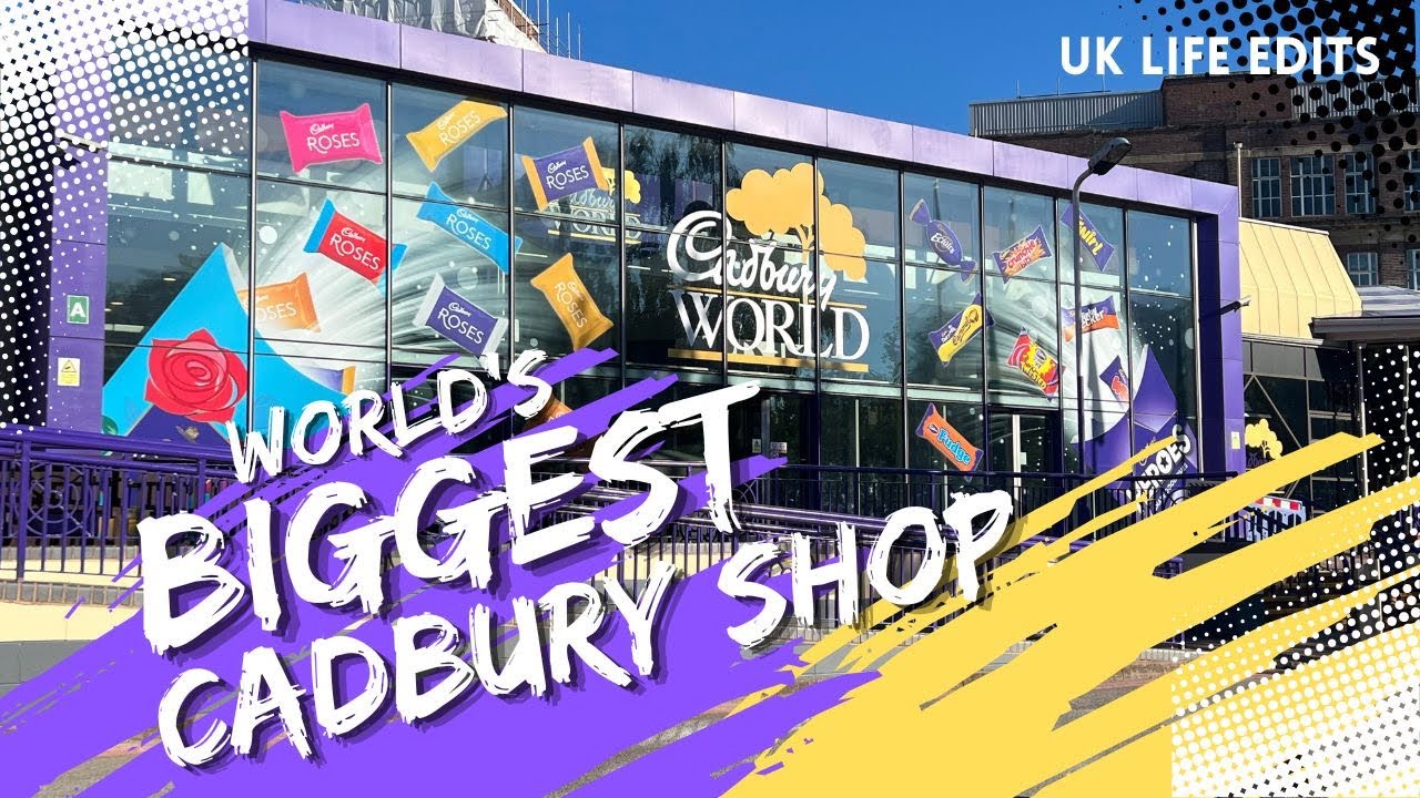 Cadbury worLd | the world’s biggest cadbury shop | Cadbury world birmingham, UK