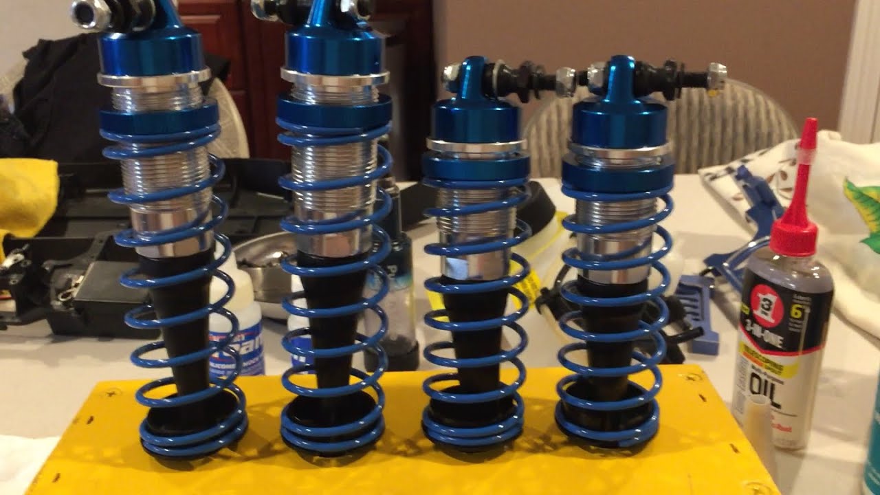 Part 4, Getting My New Roller K👑M/Losi 5T Platform To Braaap! (Shocks/Suspension)