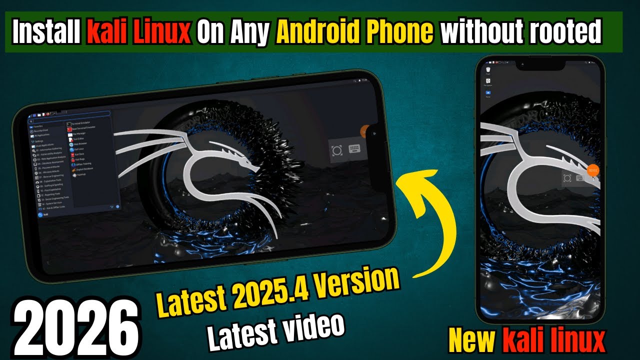 How to install Kali Linux nethunter in Android Device without rooted | 2026 