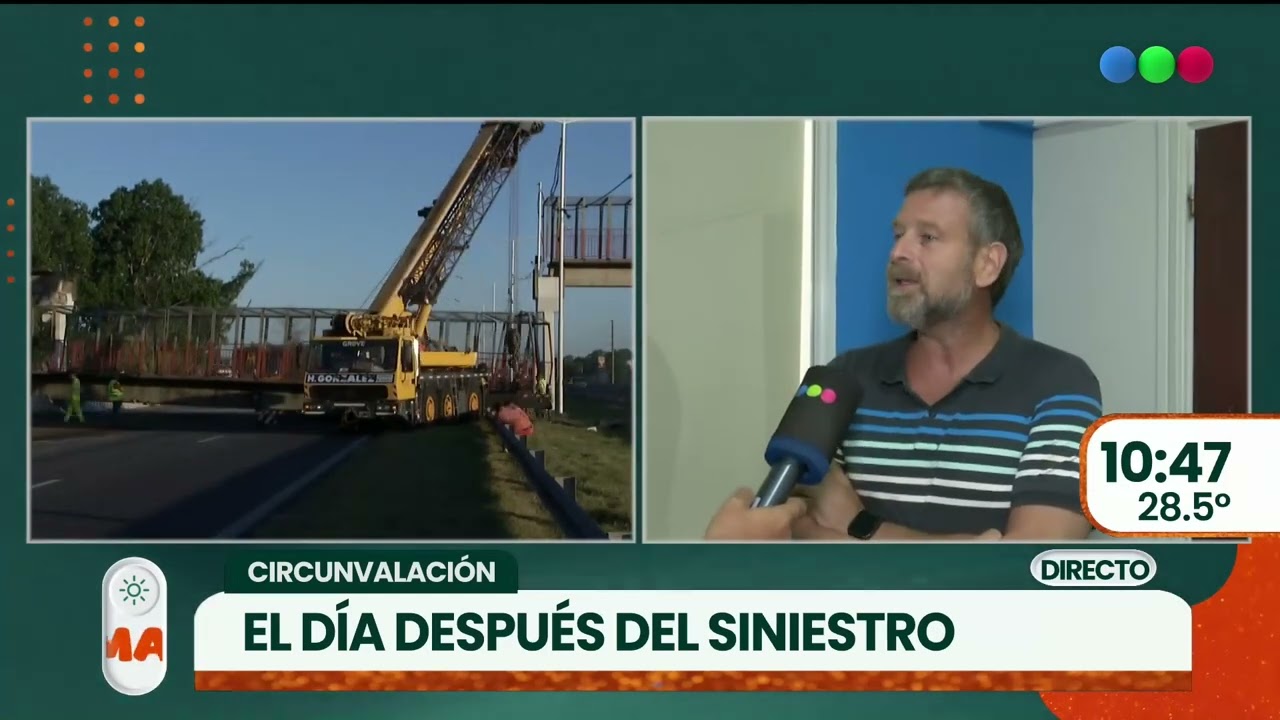 Vialidad provincial reclama el arregla del puente de circunvalación | TELEFE ROSARIO