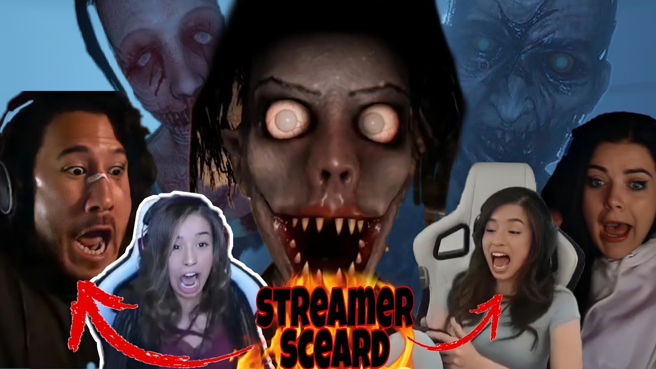 Twitch Streamers Getting SCARED Compilation #1