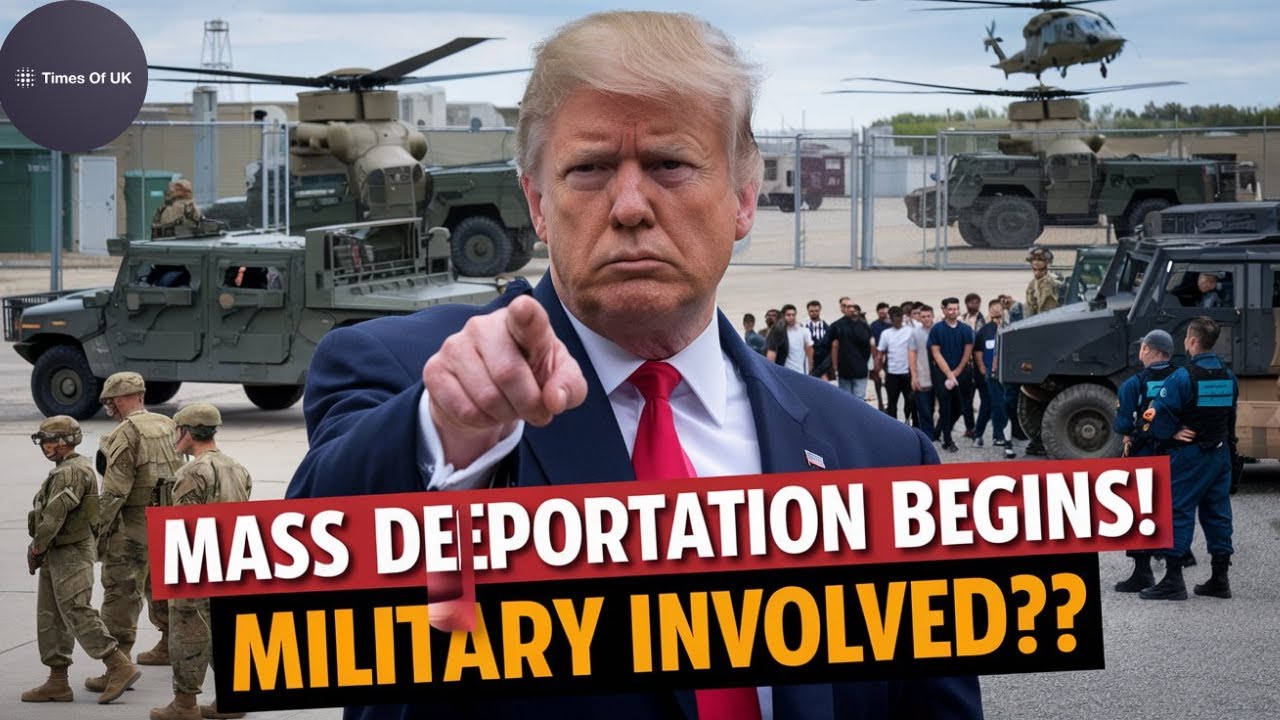 Trump's Mass Deportation Drive Underway: US Military Heavily Involved
