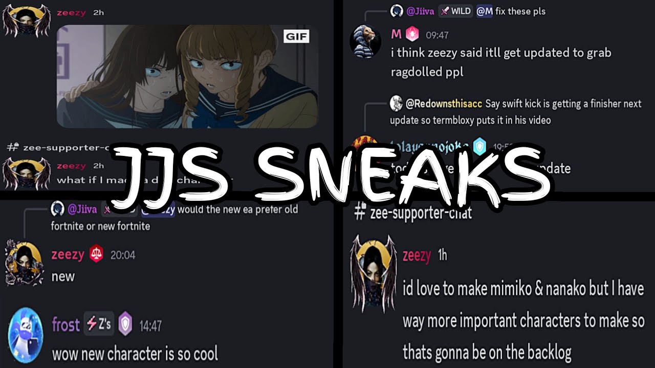 MIMIKO & NANAKO CONCEPTS + NEXT CHARACTER LEAKS (JJS SNEAKS)
