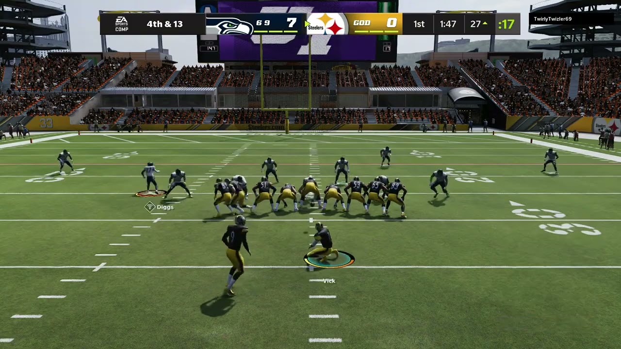 Dan￼ Dierdorf￼ is the Goat!!!!!!4th & 13 Fake FeildGoal/Madden 22 OnlineH2H