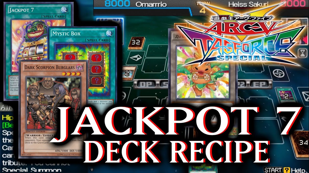 Win Using Jackpot 7 Effect | Troll Deck - Yu-Gi-Oh! Arc-V Tag Force Special #49