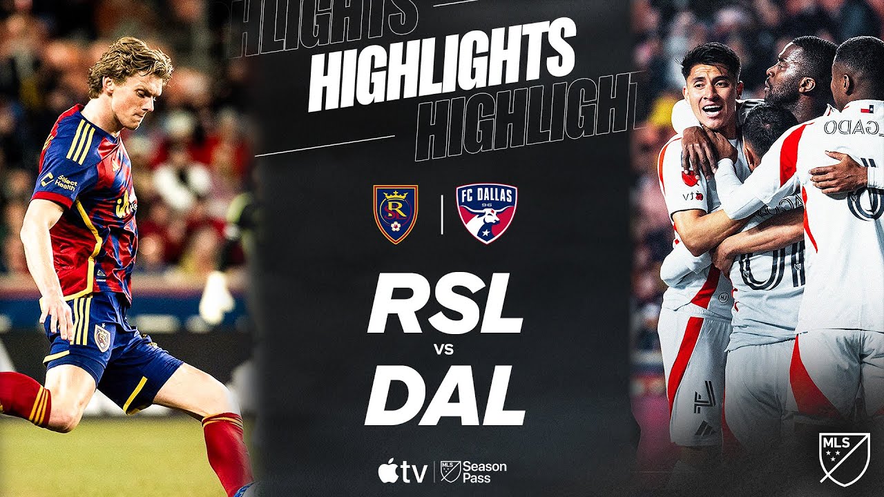 Real Salt Lake vs. FC Dallas | Full Match Highlights
