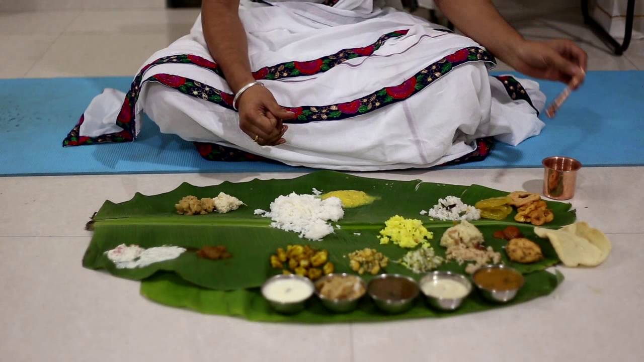 Bhojanam Vidhi (after Upanayanam samskara only)