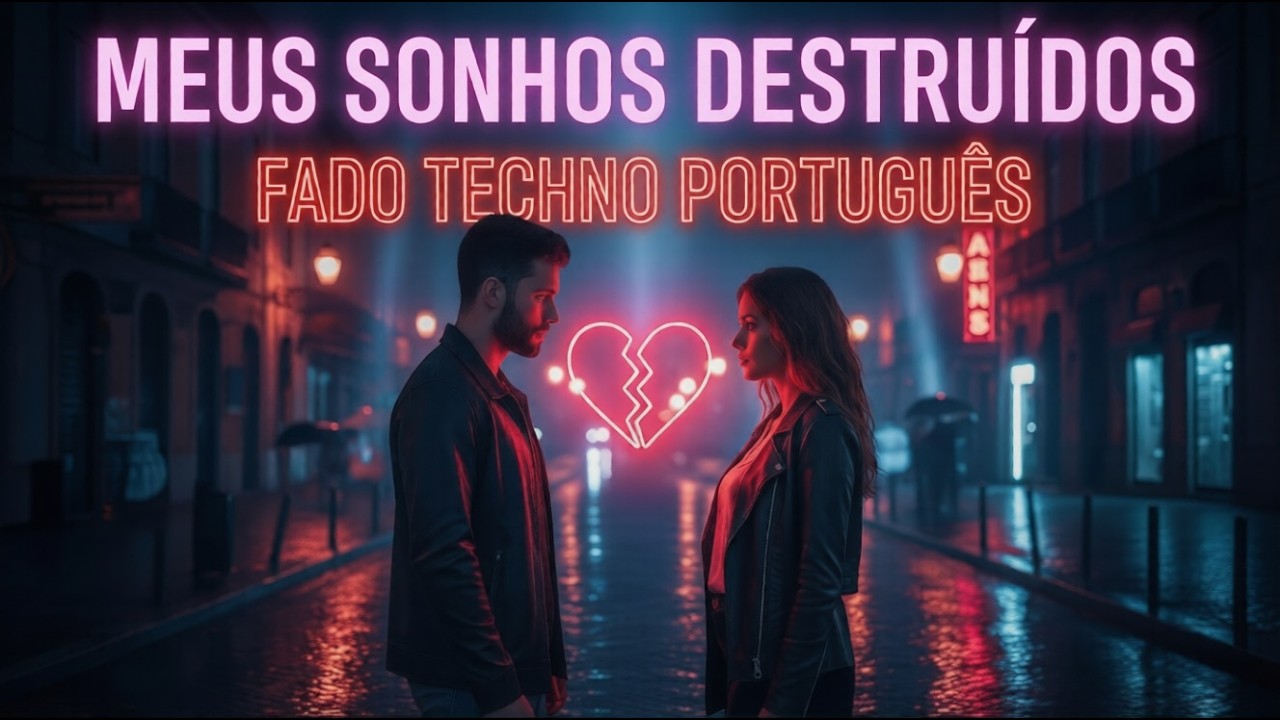 Meus Sonhos Destruídos – Fado Techno Português | Canção de Amor Profunda e Emocionante