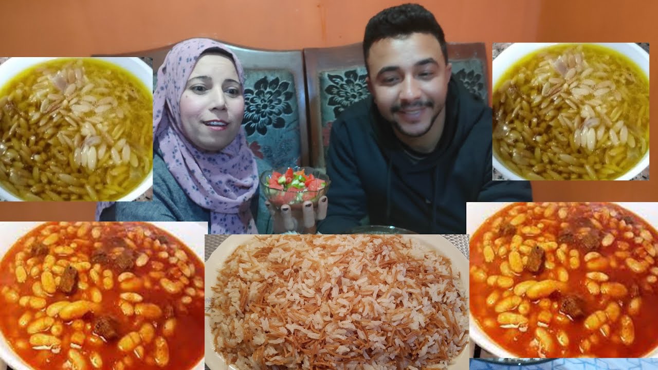 ربنا يدومها نعمه ويحفظها من الزوال تحدي الفاصوليا والسان عصفور مع الرز بالشعريه والعقاب 🔥