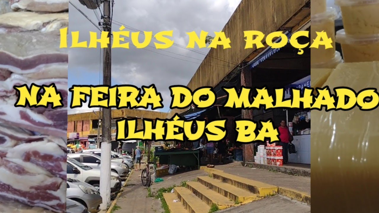 Fomos na Feira Do Malhado Ilhéus BA e Comprar requeijão, Carne Seca, Farinha,  Pimenta e Açafrão