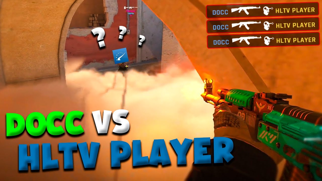 D0cC SHOWS INSANE AIM vs HLTV PRO PLAYER