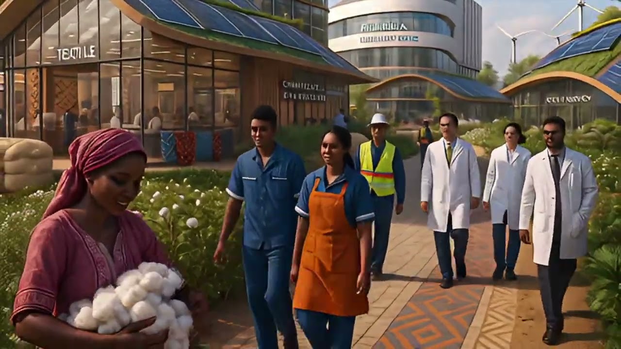 Cotton Village Ethiopia – Preview | Created by Pedram Jahanshiri
