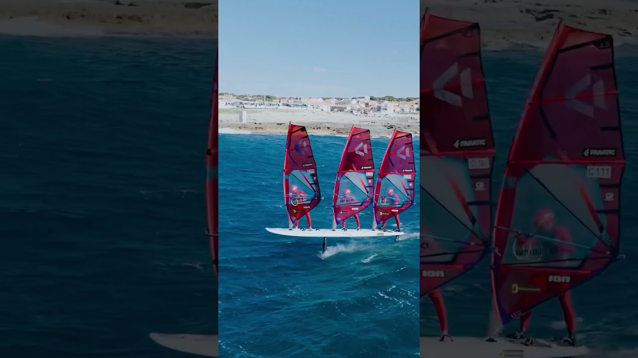 Tridem Windfoiling