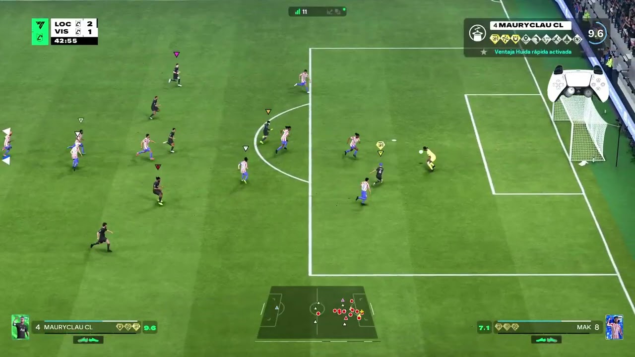 Jugando informales dando clases me Einstein #clubespro #discord#fc26 