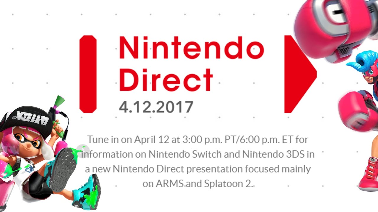 Nintendo Direct - 4/12/2017