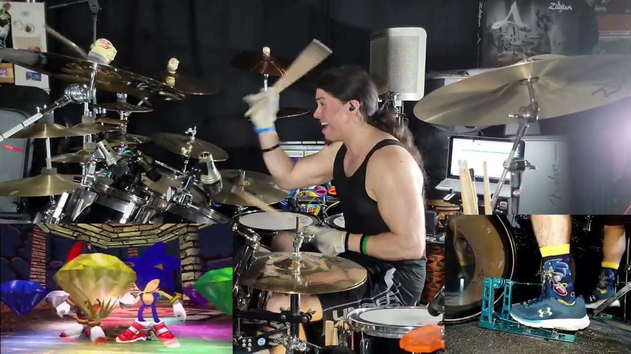 Vincent Moretto - Live and Learn Drum Cover (Sonic Adventure 2 Theme) @SonictheHedgehog #drumcover