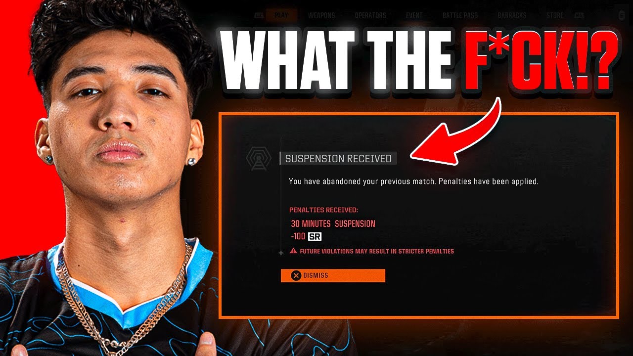 CDL PRO GETS BANNED IN RANKED PLAY (BO6)