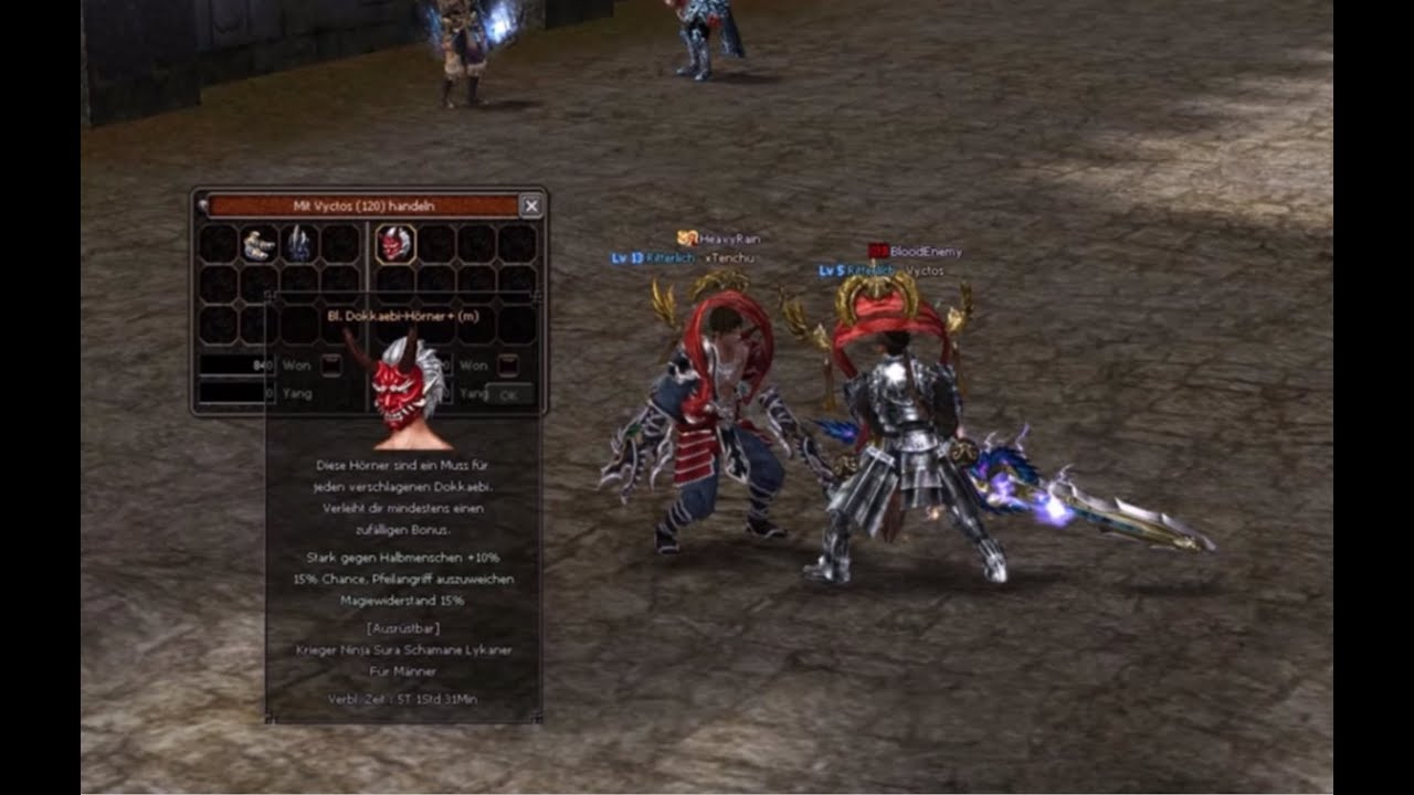 Metin2.de Teutonia - Tenchu Tape 1 + Eq Show