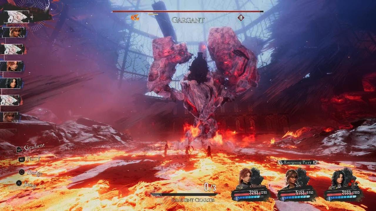 Clair Obscur: Expedition 33 - Gargant Frozen Hearts boss - Blind run - Normal difficulty