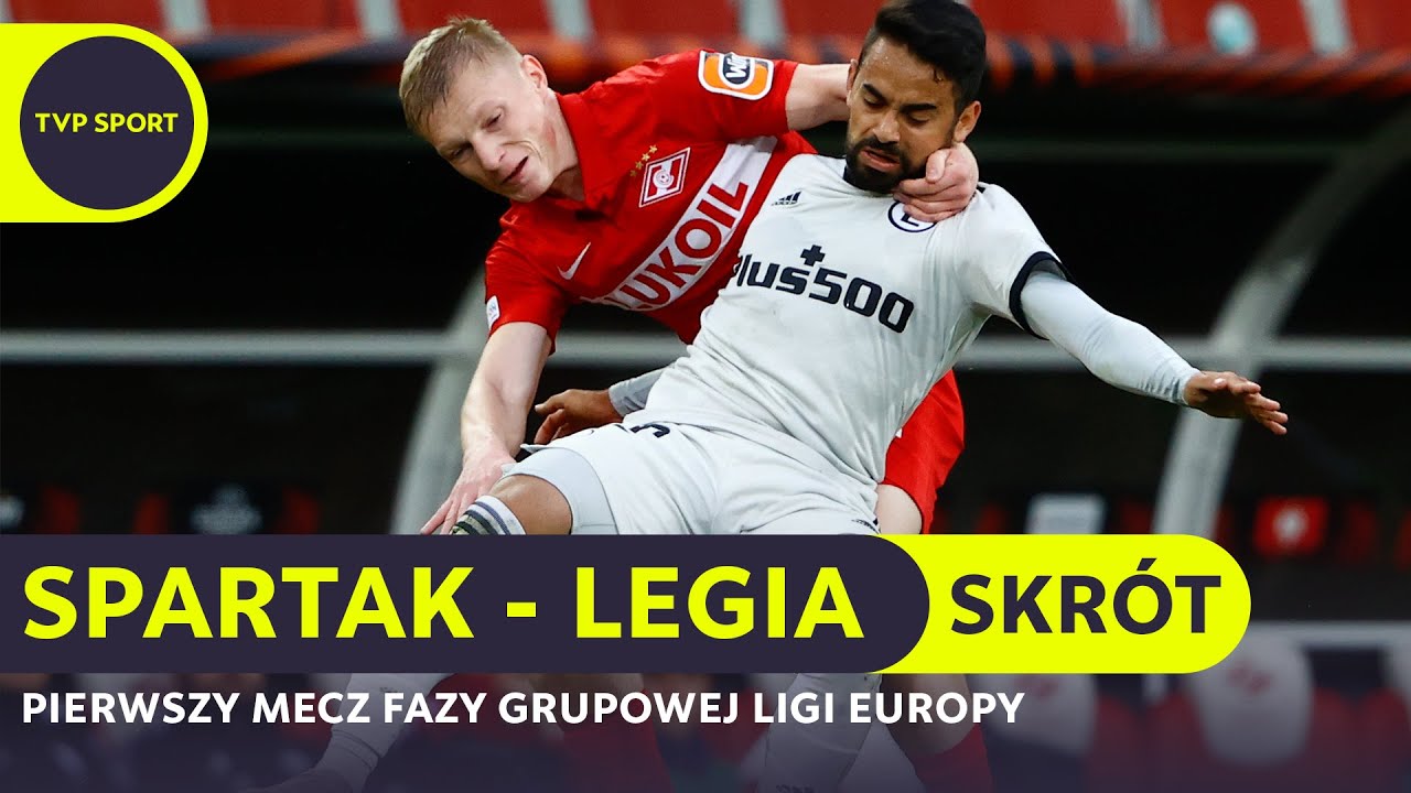 LIGA EUROPY: SPARTAK - LEGIA 0:1, GOL W 92. MINUCIE, KASTRATI BOHATEREM! | SKRÓT MECZU