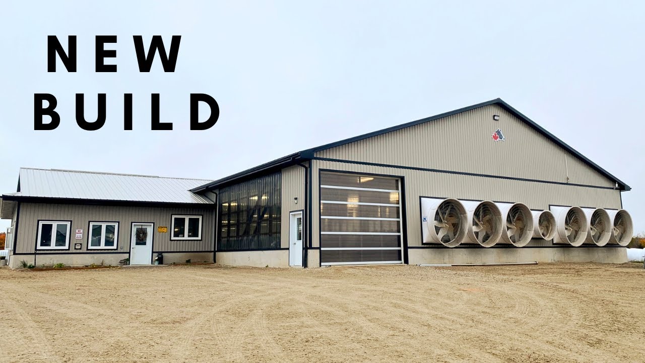 We Built Our Dream Robotic Dairy Barn!