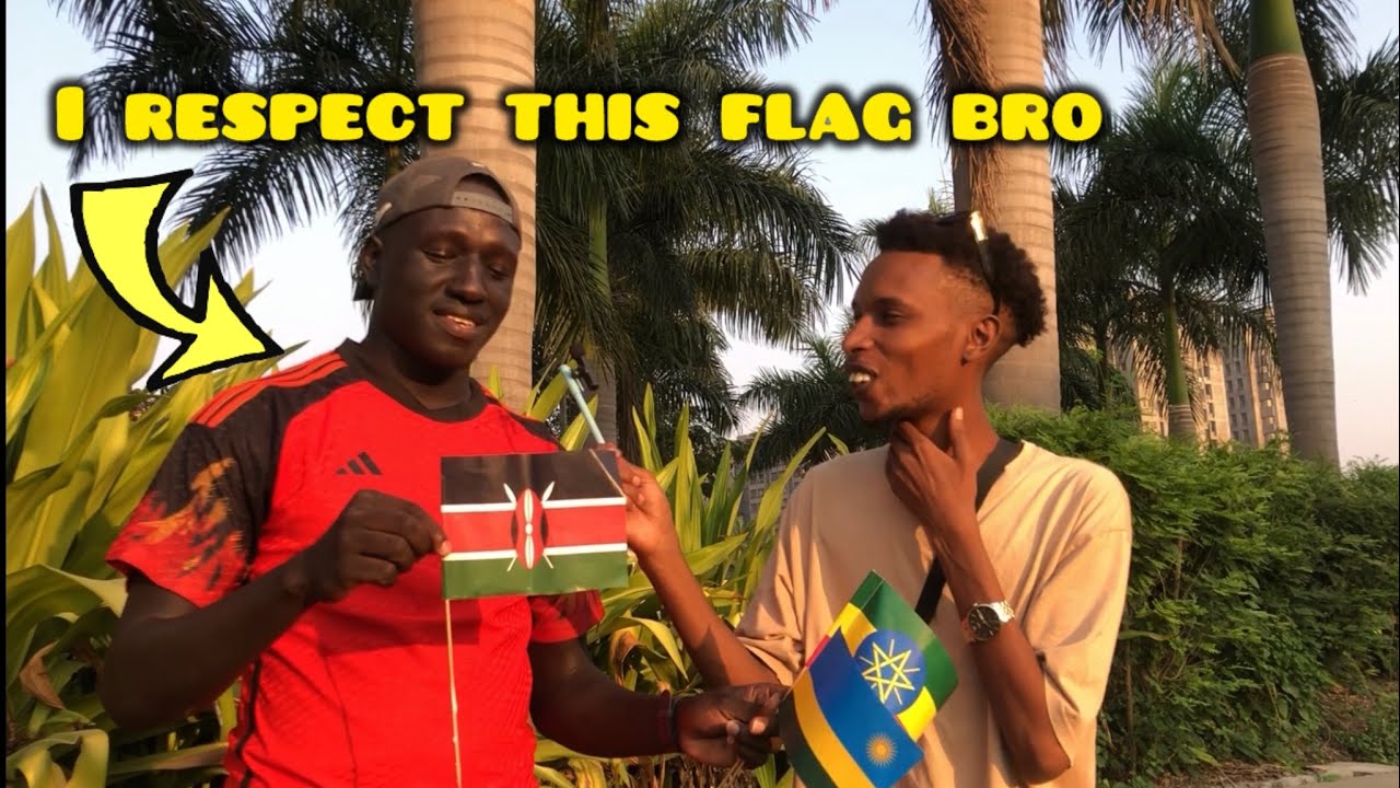 Which flag have you seen more? 🇰🇪🇷🇼🇪🇹Asking South Sudanese|Kenyans must watch❤️‍🔥