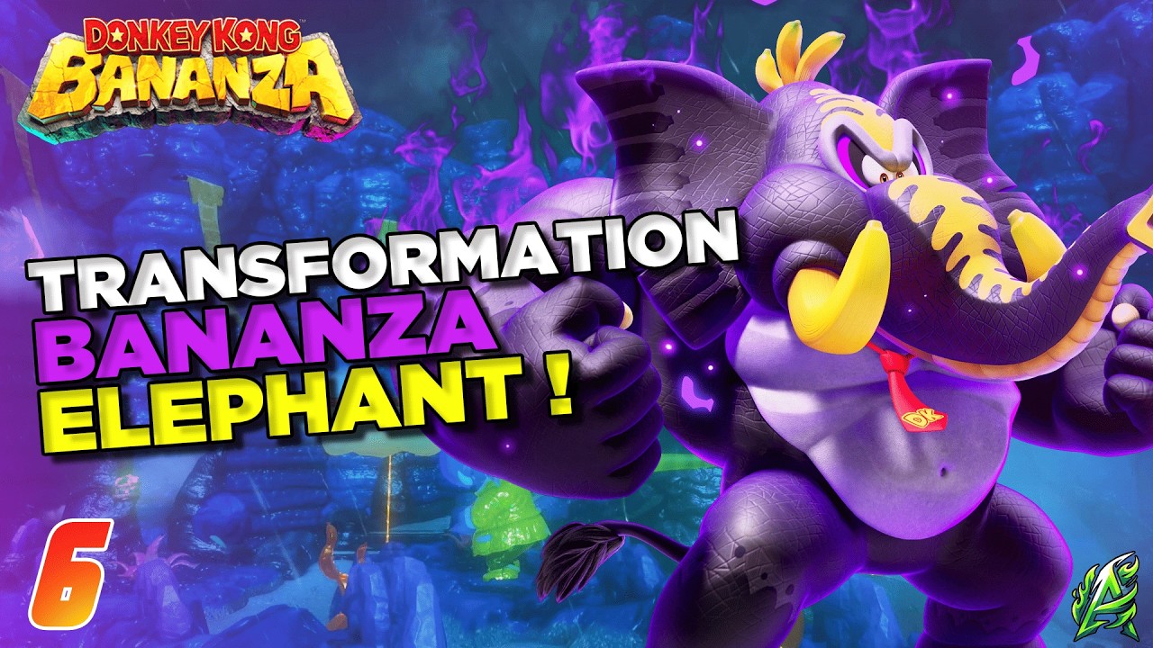[VOD] CETTE TRANSFORMATION BANANZA EST TROP BIEN 😂 #6 (Donkey Kong : Bananza)