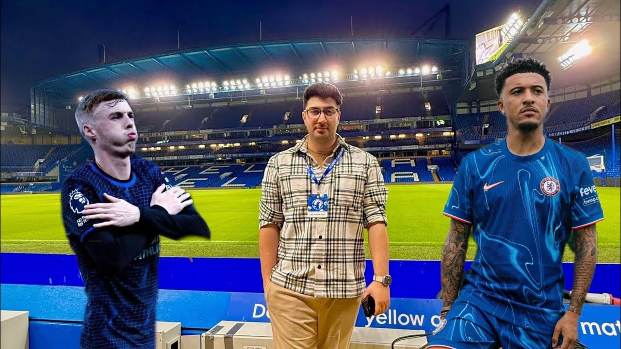 Chelsea tour in London💙ولاگ استادیوم چلسی با من