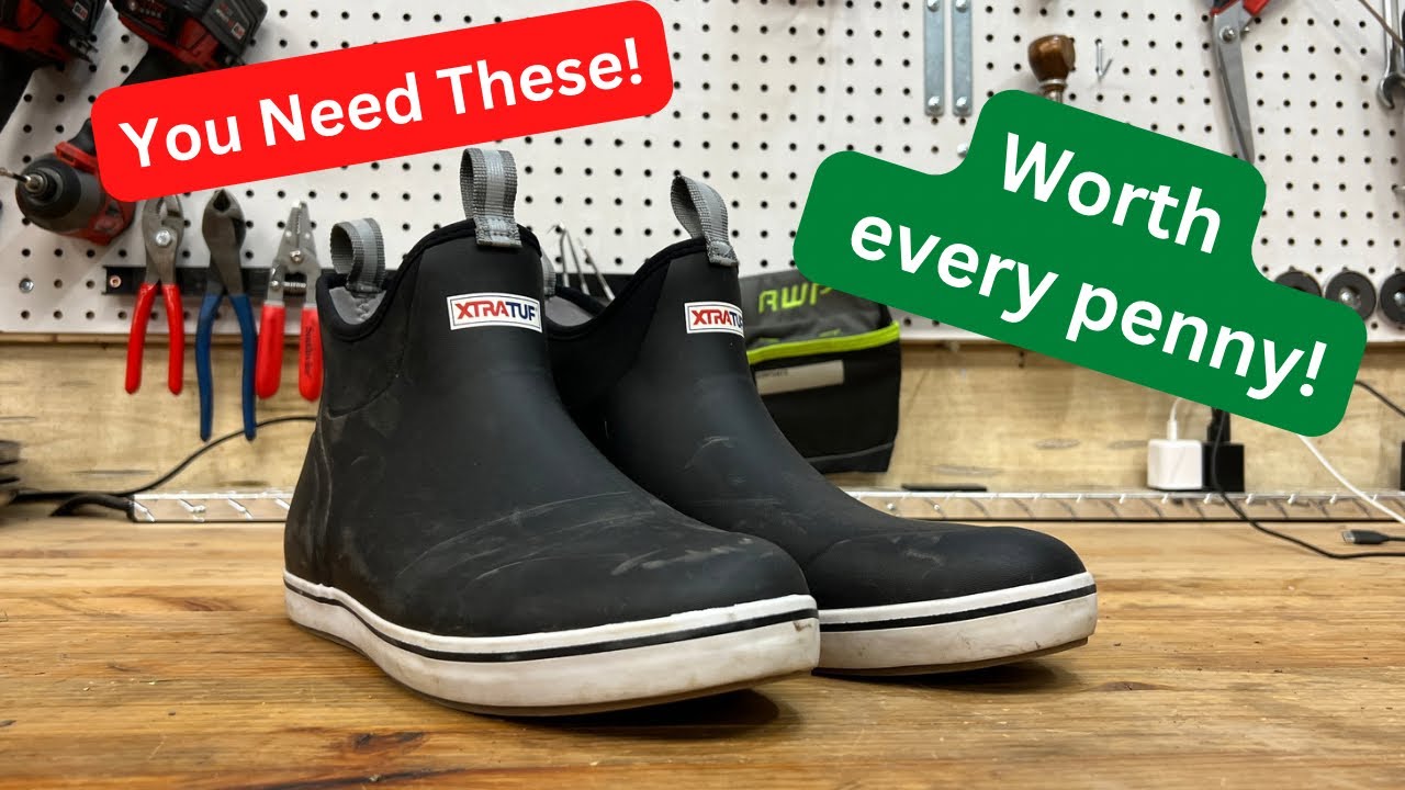 The BEST Slip-On Winter Boot ! | XtraTuf Deck Boots