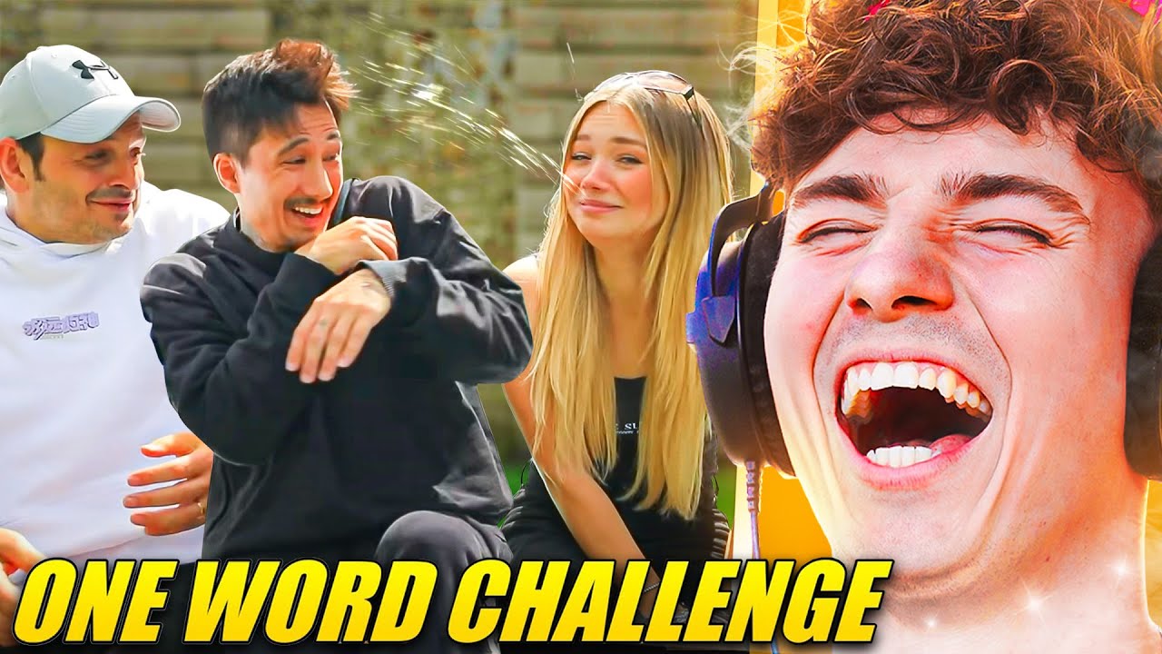 JULIA SPUCKT einfach auf JU und KAYA 💀😂  (One Word Challenge)