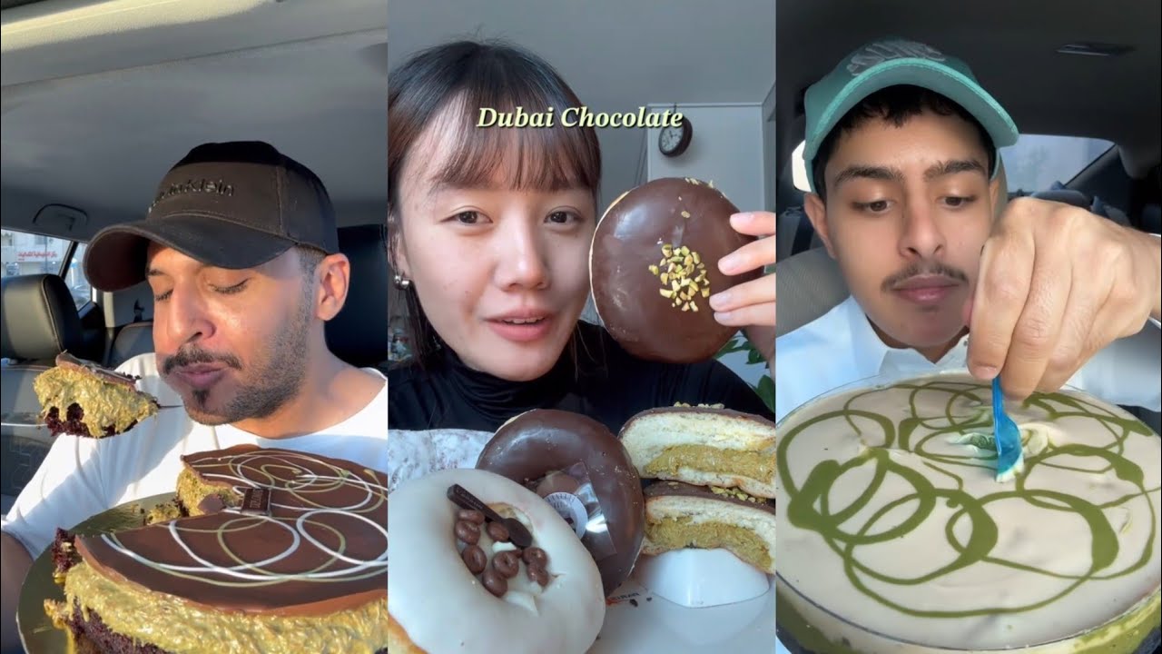 ASMR TIKTOK COMPILATION | DUBAI CHOCOLATE DESSERTS🍫, CAKE 🍰, STRAWBERRIES 🍓, DONUTS 🍩.