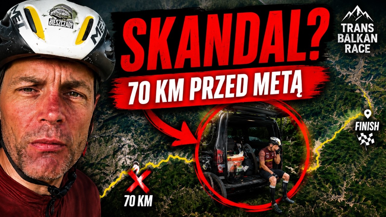Trans Balkan Race: wielki skandal 70 km przed metą / Radek Gołębiewski