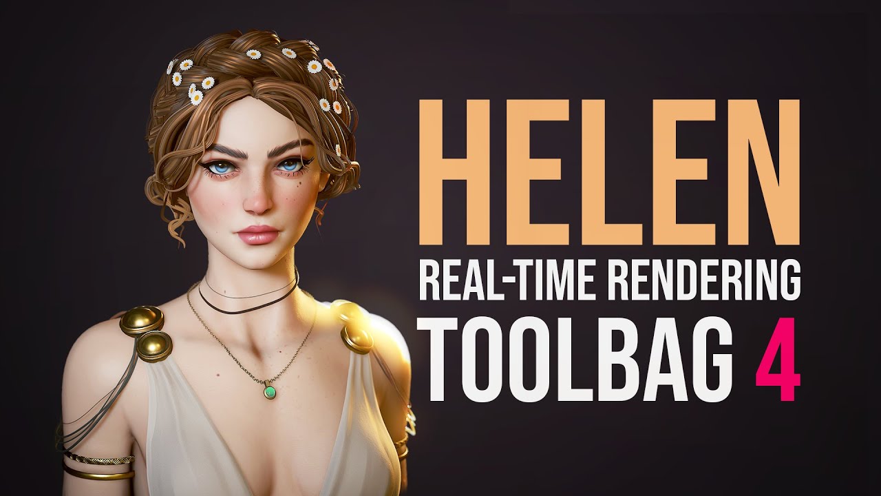 Real-time Render in Marmoset Toolbag 4 - Helen of Troy