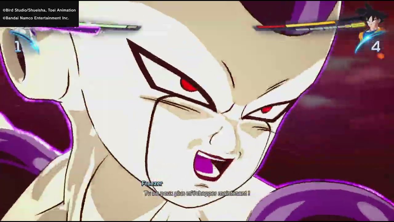Freezer vs Goku.