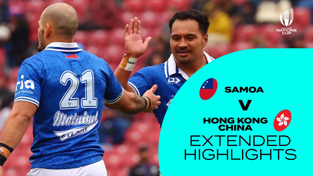 A STRONG START | Samoa v Hong Kong China | Nations Cup 2026 | Extended Highlights