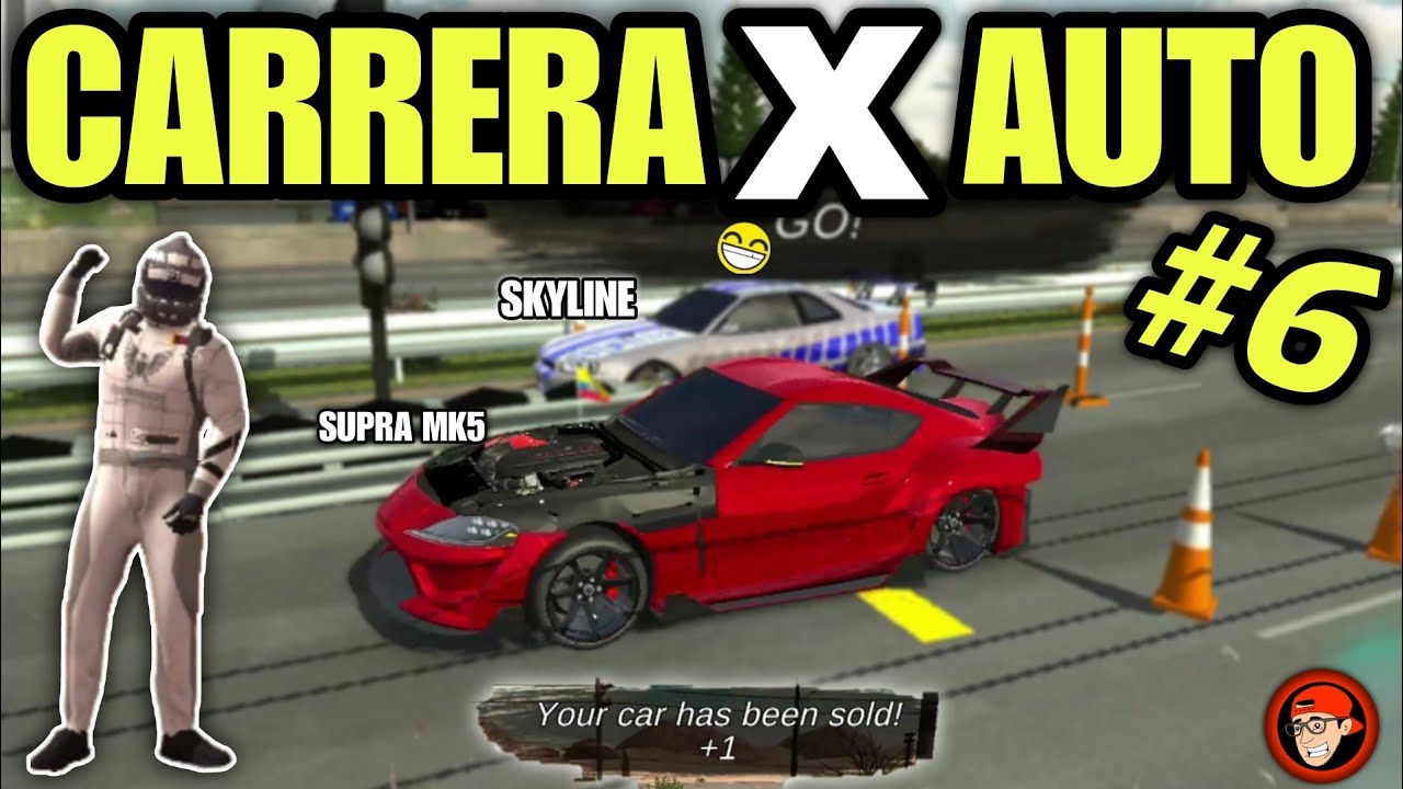 APUESTO☝🏻🥶 MI Toyota Supra MK5 EN CARRERAS 🏎️ POR AUTO EN Car Parking Multiplayer