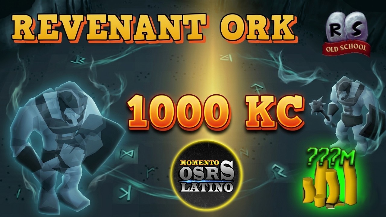 EP5. Haciendo 1000 Kc de Revenant Ork + Rune Sorteos🤑 (Old School RuneScape)